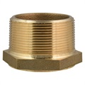 2IN MIP x 1IN AWWA BRASS BSHNG