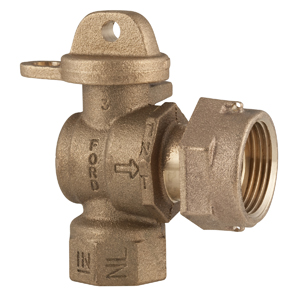 5/8 ANGLE VALVE FIP/MTR NUT | Ford Meter Box