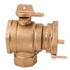 1 1/2 FLANGED ANGLE BALL VALVE
