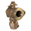 1-1/2 FLANGED ANGLE BALL VALVE