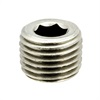 1/4IN NPT SS SOCKET HD PLUG