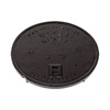 11-1/2 IRON LOCKING WA LID